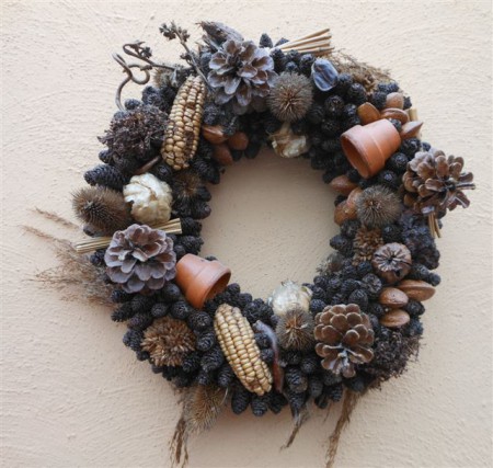 001 Krans van natuurlijke materialen