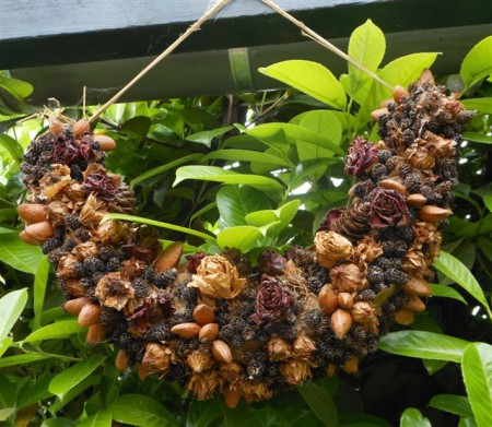 003 Krans van natuurlijke materialen