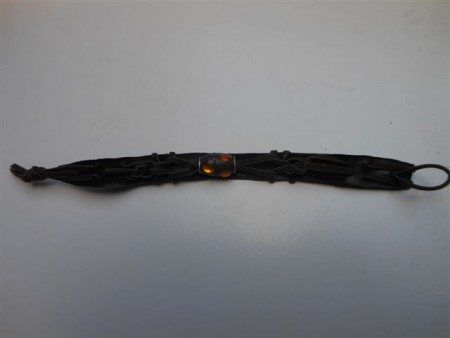 SA-006 Te koop: 7,50 euro Armband van rubber en leer