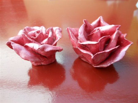 001 Voorbeeld: Roosje van klei