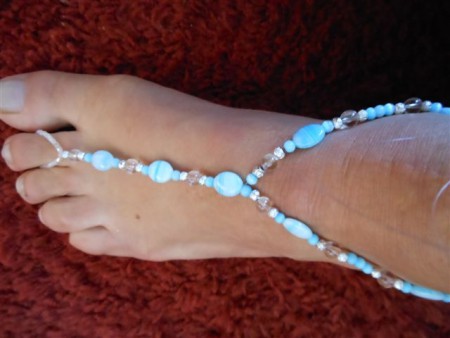 Zie menu sieraden - voeten